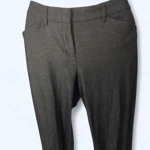 Express Grey Skinny Midrise trousers stretch 8R